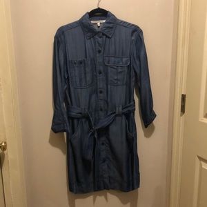 Rachel Roy Jean belted dress